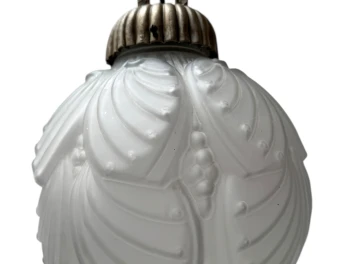 Art Deco Muller Frères Luneville Style Pendant Light, 1930s